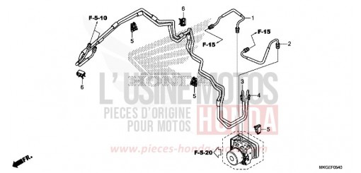 TUYAU DE FREIN CMX500A2L de 2020